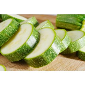 Courgettes en rondelles