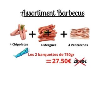 Assortiment barbecue